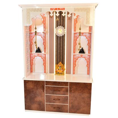 PU-121 With Box Pure Teakwood Temple