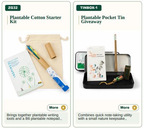 Plantable Cotton Starter Kit/ Plantable Pocket Tin Giveaway