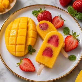 Mango Fruit Ice Cream