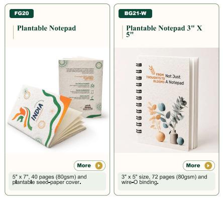 Plantable Notepad