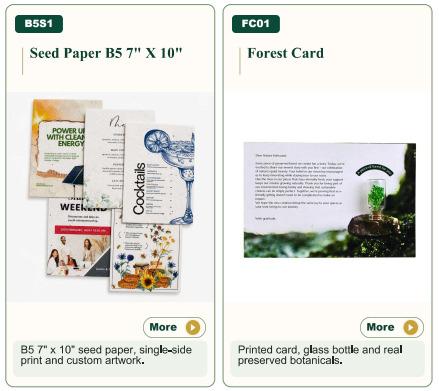 Seed Paper/ Forest Card