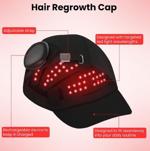 Red Light Therapy Helmet (Without Topicals)