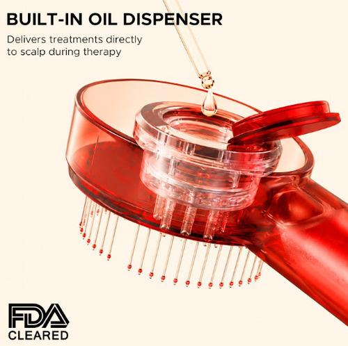 Red Light Therapy Scalp Massager (Without Topicals)