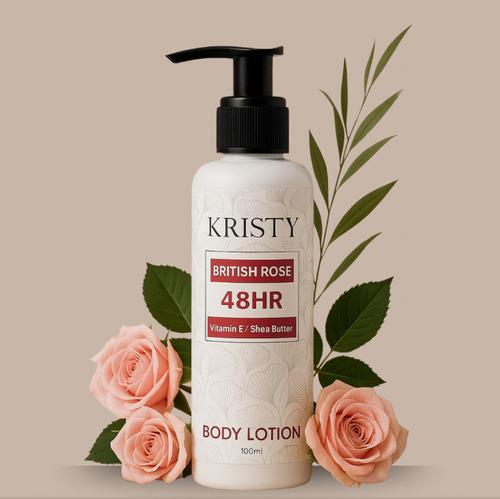 British Rose Body Lotion - Elegance & Glow in Every Drop