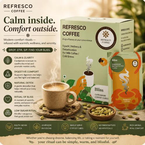 Refresco Cardamom Coffee Cubes