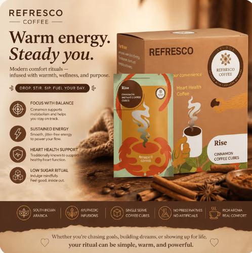 Refresco Cinnamon Coffee Cubes