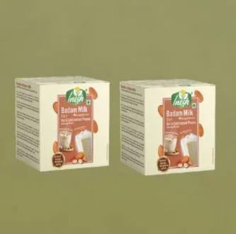 Inesh Badam Milk 2 in 1 Hot & Cold instant Premix