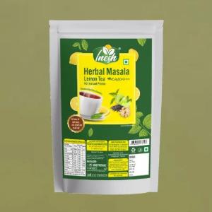 Inesh Herbal Masala Lemon Tea Hot instant Premix Pouch 1 Kg