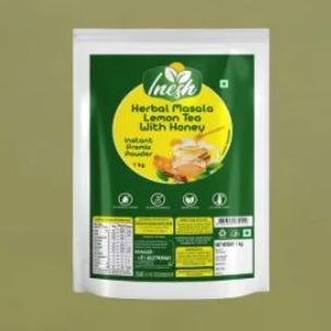 Inesh Herbal Masala Lemon Tea with Honey Instant Premix Powder 1 kg