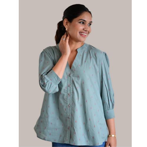 Green Elegance Butta Shirt
