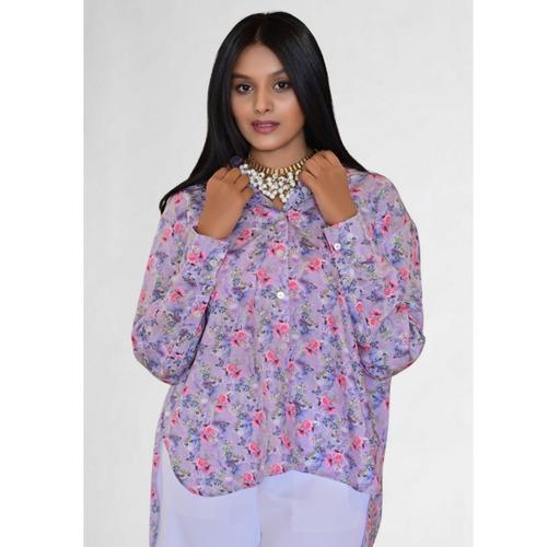 Lilac Nature Lyocell Shirt