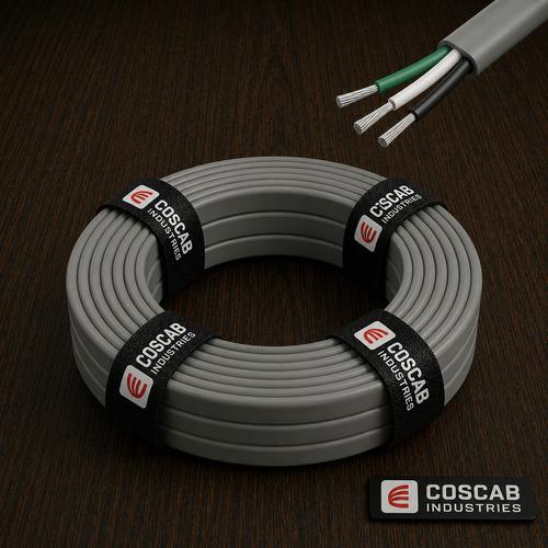 3 Core Flat Aluminium Cables