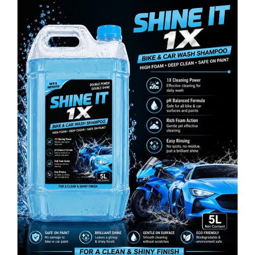 SHINE IT 1X Bike & Car Wash Shampoo