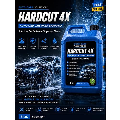HARDCUT 4X Advanced Car Wash Shampoo