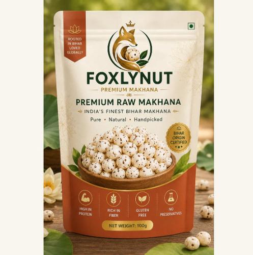 FOXLYNUT Premium Raw Makhana