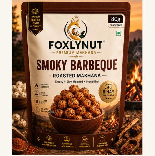 Smoky Barbeque Roasted Makhana