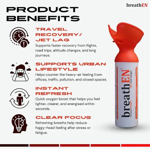 BreathEN Oxygen Can - BENEFITS