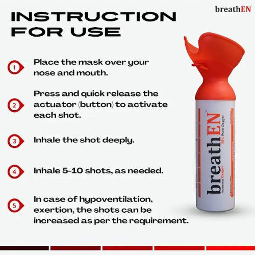 BreathEN Oxygen Can - INSTRUCTION FOR USE