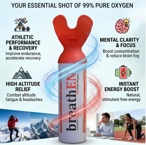 BreathEN Oxygen Can