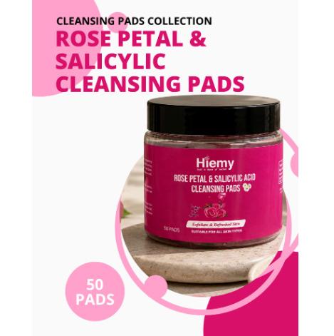 ROSE PETAL & SALICYLIC CLEANSING PADS