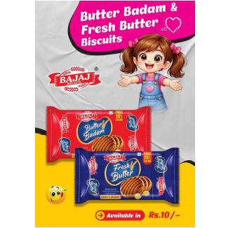 Butter Badam & Fresh Badam Biscuits