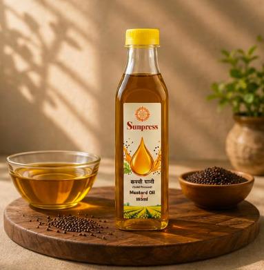Cold-Pressed Mustard Oil 1L