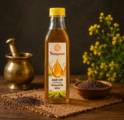 Cold-Pressed Mustard Oil 1L