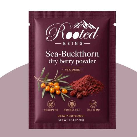 Sea-Buckthorn dry berry powder (sachet)