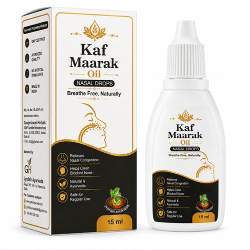 Jyotish Ayurveda Kaf Maarak Oil Nasal Drops, 15 ml
