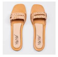 BRAIDED STRAP FLATS