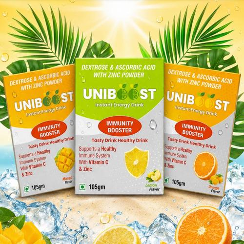 Uniboost Instant Energy Drink - Mango, Lemon, Orange