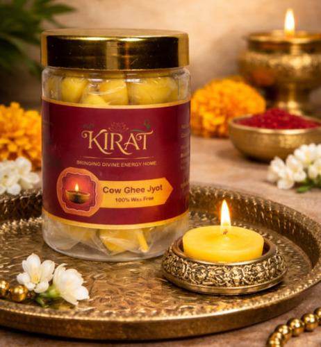 KIRAT Pure Ghee Diya Cow Ghee Jyot