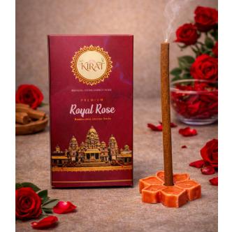 KIRAT Royal Rose Bambooless Incense Sticks