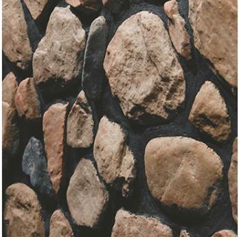 River Stone Multicolor Stone Wall Cladding