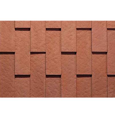 Skew Brick Red Stone Wall Cladding