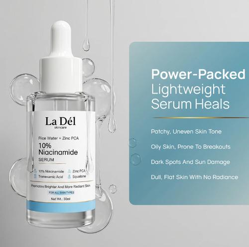 10% Niacinamide Serum Rice Water + Zinc Pca