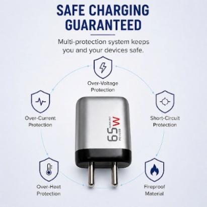 65W Super Vooc Charger