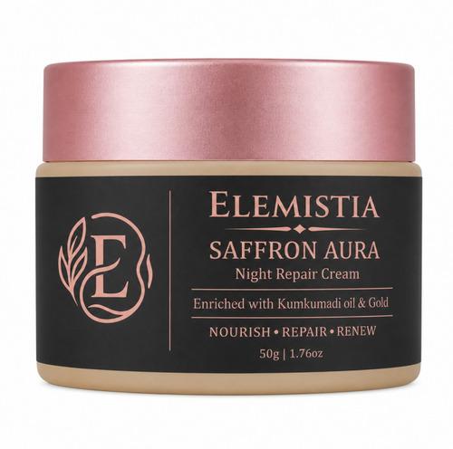 Saffron Aura Night Repair Cream
