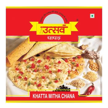Utsav Papad Khatta Mitha Chana