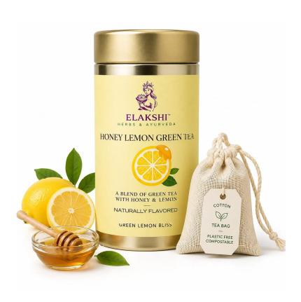Honey Lemon Green Tea Naturally Flavored Green Tea Blend