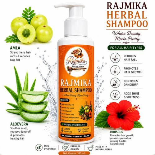 RAJMIKA Herbal Shampoo | Ayurvedic Hair Care for Strong & Healthy Hair