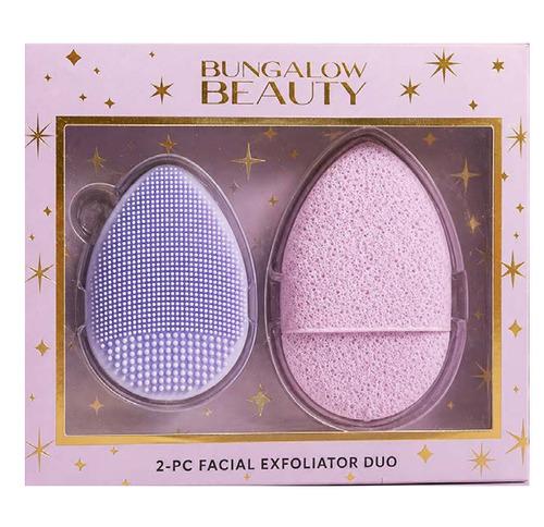 Facial Exfoliator Duo - Konjac Sponge (2 Pieces)