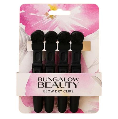Hairdressing Clips, 4 Pieces (Black)