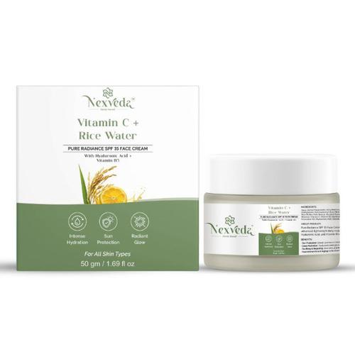 Vitamin C + Rice Water - PURE RADIANCE SPF 35 FACE CREAM