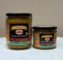 Pachranga Green Chilli / Rai Mirch Pickle