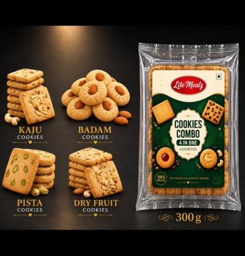 Combo Cookies 4in1 - Kaju, Badam, Pista, Dry Fruit