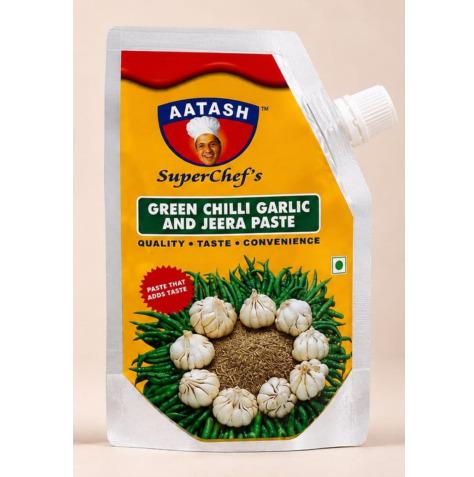 Green Chilliâ Garlic & Jeera Paste
