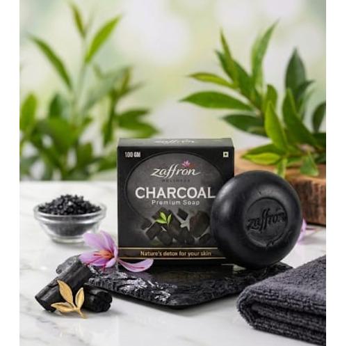 Zaffron Charcoal Soap