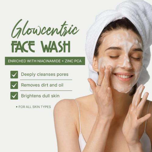 Face Wash Vitamin C + Rice Water - GLOWCENTRIC FACE WASH
