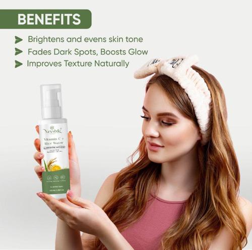 Face Wash Vitamin C + Rice Water - GLOWCENTRIC FACE WASH